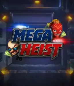 Step into the action-packed world of the Mega Heist game by Relax Gaming, featuring mischievous characters ready to undertake a bank heist. This graphic captures the intensity of the heist with its dramatic logo and a mysterious vault backdrop. Great for those who enjoy adventure-themed slots, providing a thrilling adventure. 