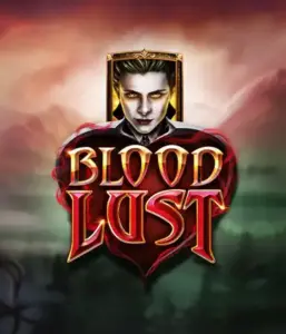 The captivating game interface of Blood Lust, showcasing elegant vampire icons against a mysterious nocturnal landscape. Highlighted in this image is the slot's eerie charm, alongside its unique 5-reel and 99-payline structure, making it an enticing choice for those fascinated by the vampire genre.